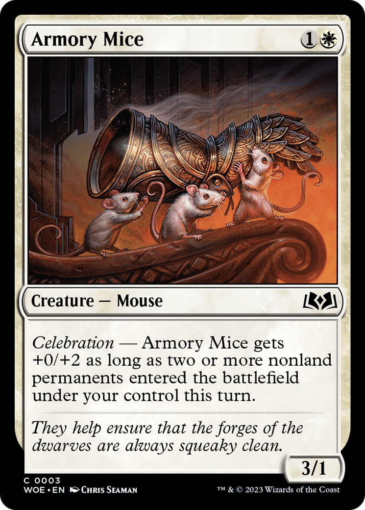 Armory Mice [Wilds of Eldraine] | Rock City Comics