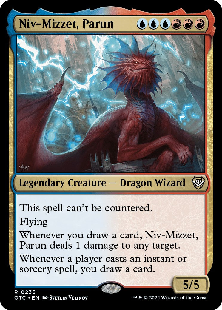 Niv-Mizzet, Parun [Outlaws of Thunder Junction Commander] | Rock City Comics