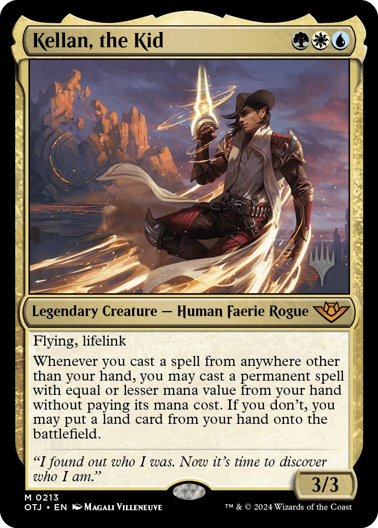 Kellan, the Kid (Promo Pack) [Outlaws of Thunder Junction Promos] | Rock City Comics