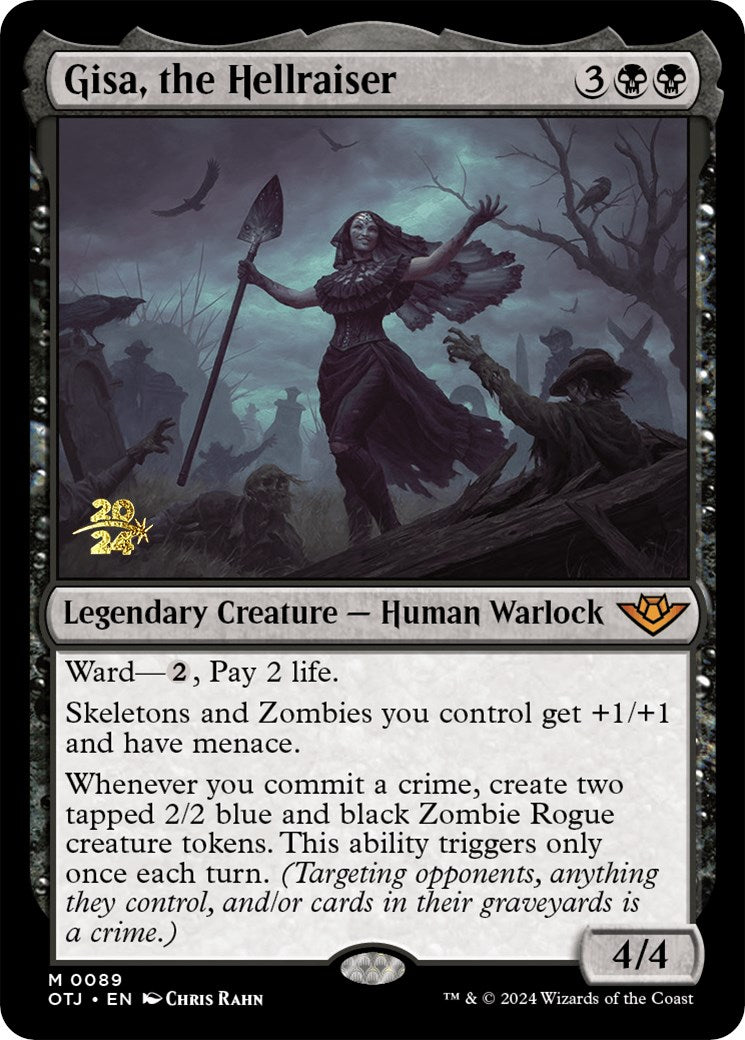 Gisa, the Hellraiser [Outlaws of Thunder Junction Prerelease Promos] | Rock City Comics