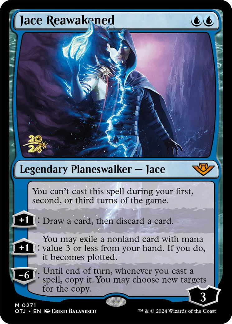 Jace Reawakened [Outlaws of Thunder Junction Prerelease Promos] | Rock City Comics