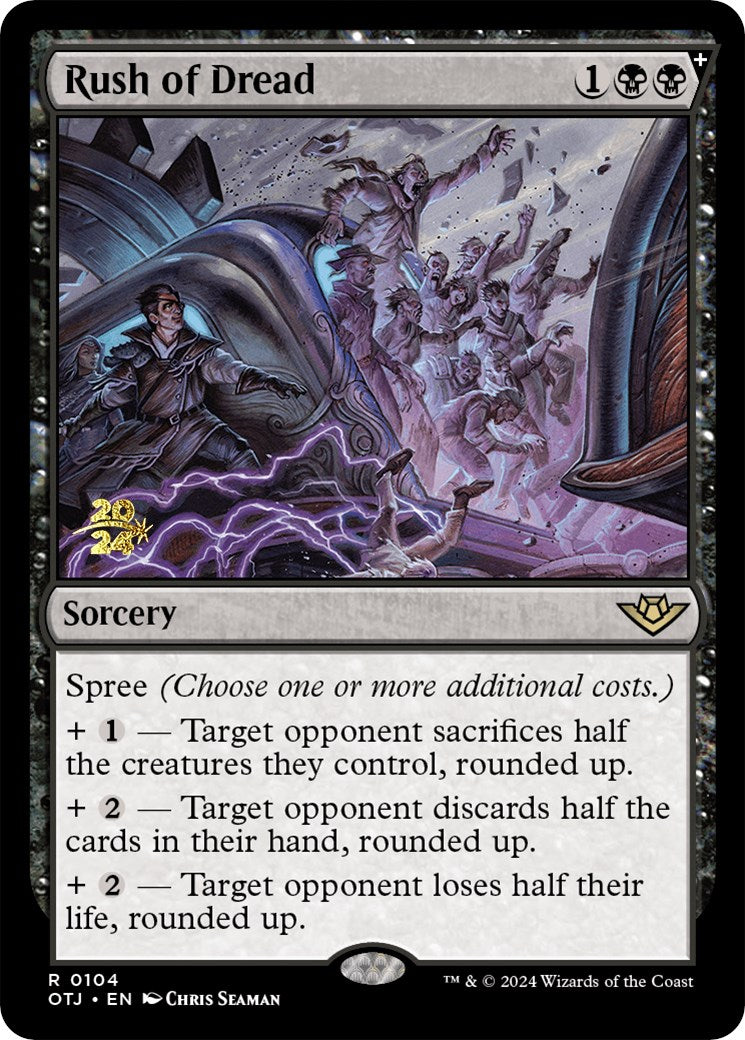 Rush of Dread [Outlaws of Thunder Junction Prerelease Promos] | Rock City Comics