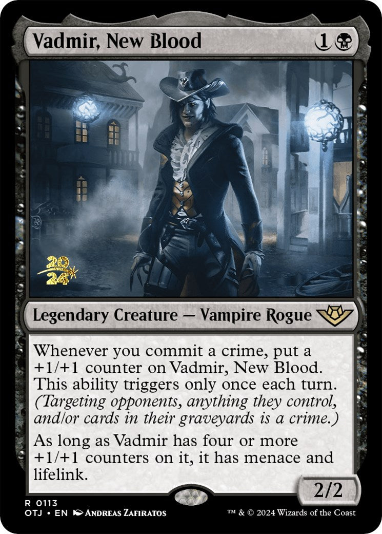 Vadmir, New Blood [Outlaws of Thunder Junction Prerelease Promos] | Rock City Comics