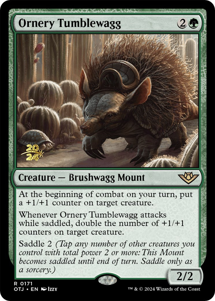 Ornery Tumblewagg [Outlaws of Thunder Junction Prerelease Promos] | Rock City Comics