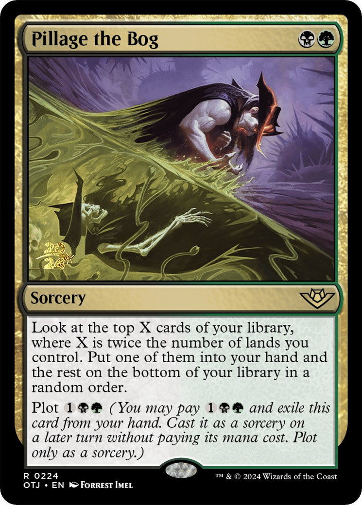 Pillage the Bog [Outlaws of Thunder Junction Prerelease Promos] | Rock City Comics