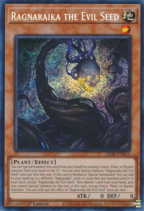 Ragnaraika the Evil Seed [LEDE-EN013] Secret Rare | Rock City Comics