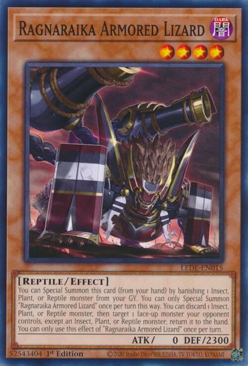 Ragnaraika Armored Lizard [LEDE-EN015] Common | Rock City Comics