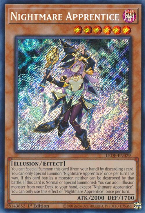 Nightmare Apprentice [LEDE-EN029] Secret Rare | Rock City Comics