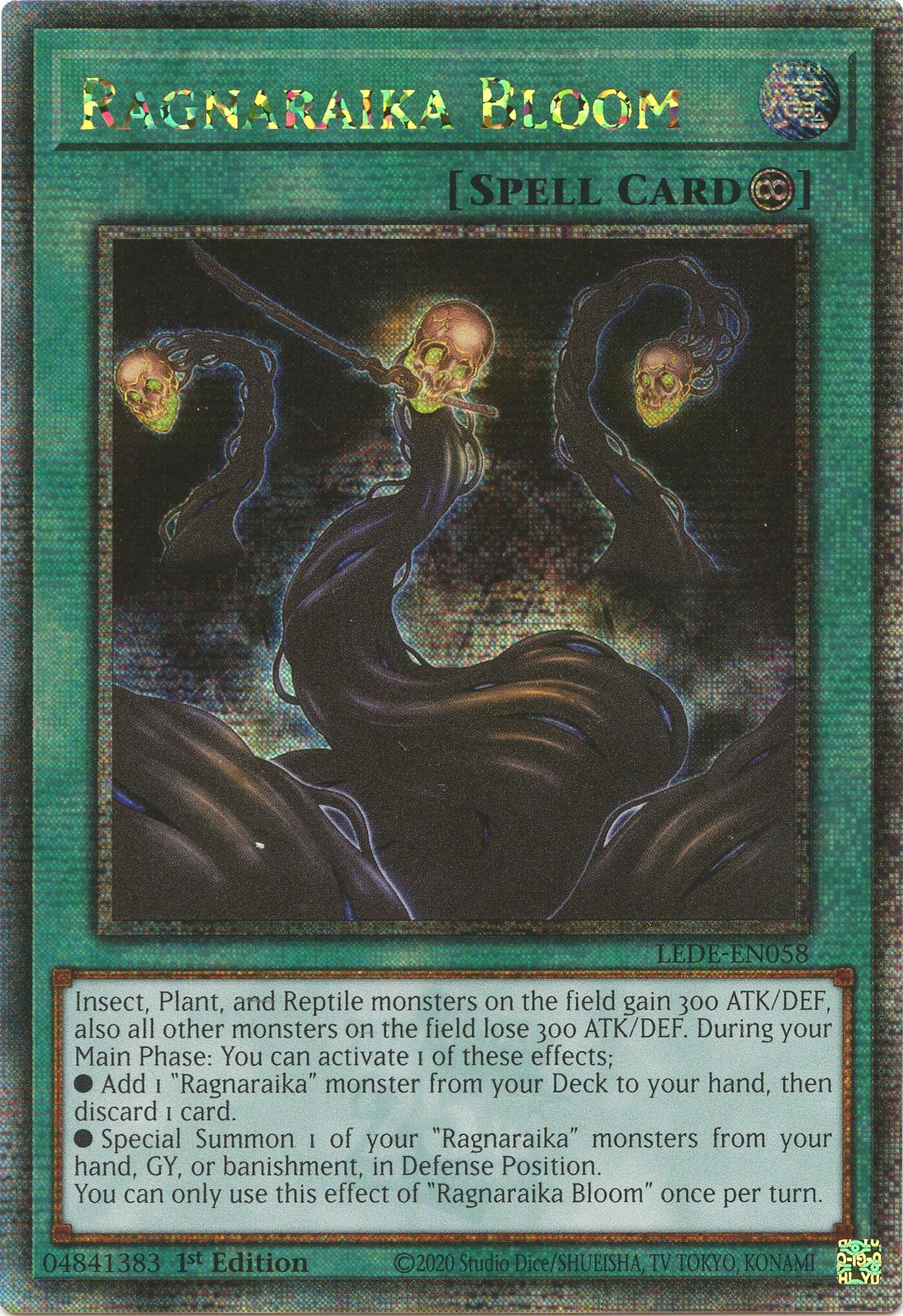 Ragnaraika Bloom (Quarter Century Secret Rare) [LEDE-EN058] Quarter Century Secret Rare | Rock City Comics