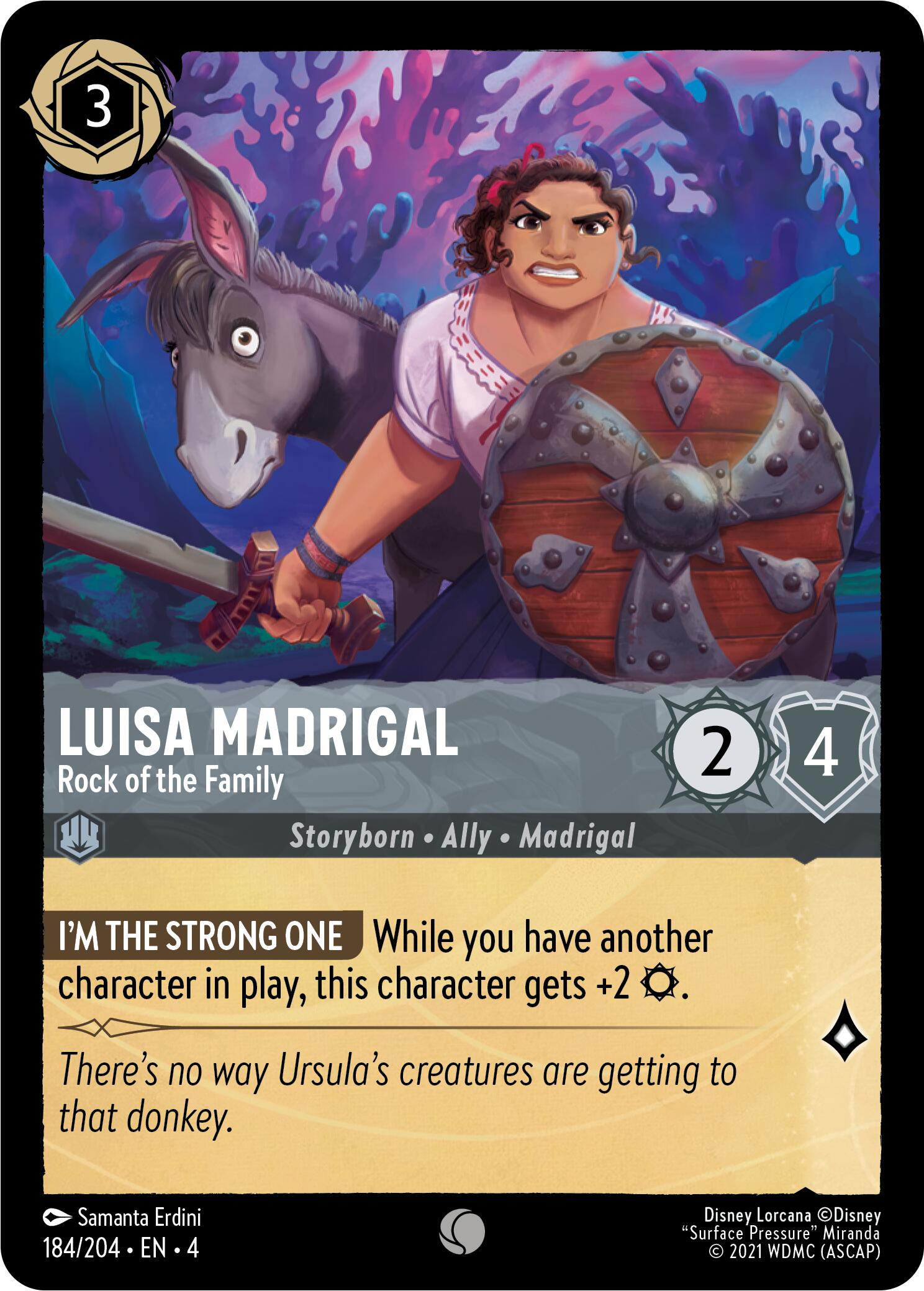 Luisa Madrigal - Rock of the Family (184/204) [Ursula's Return] | Rock City Comics