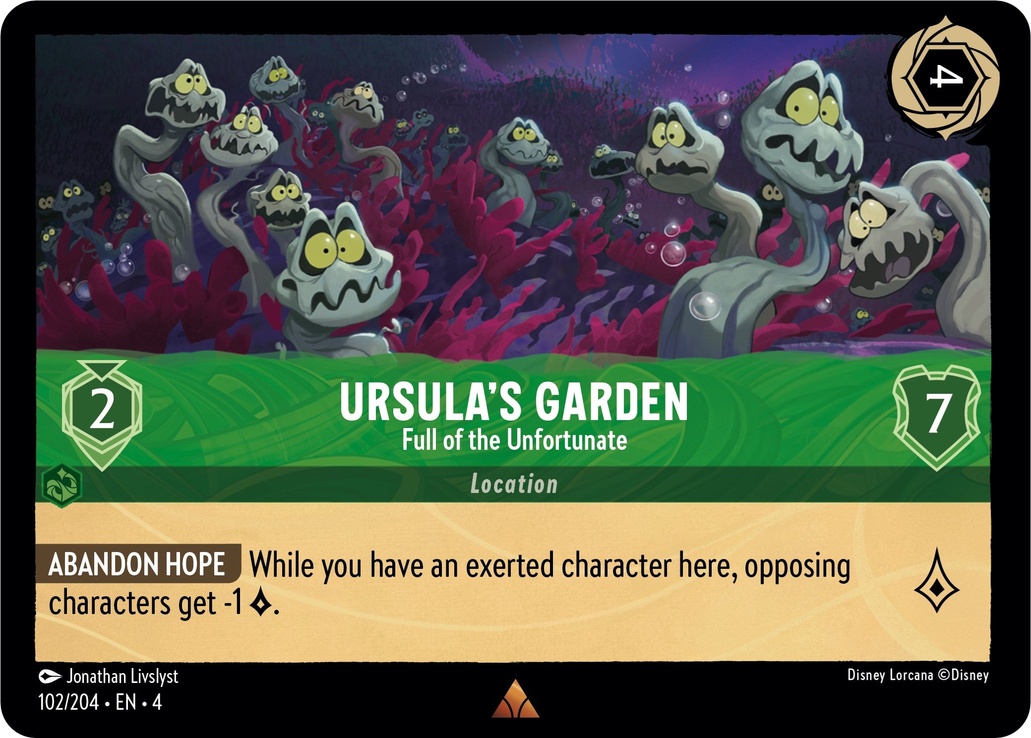 Ursula's Garden - Full of the Unfortunate (102/204) [Ursula's Return] | Rock City Comics