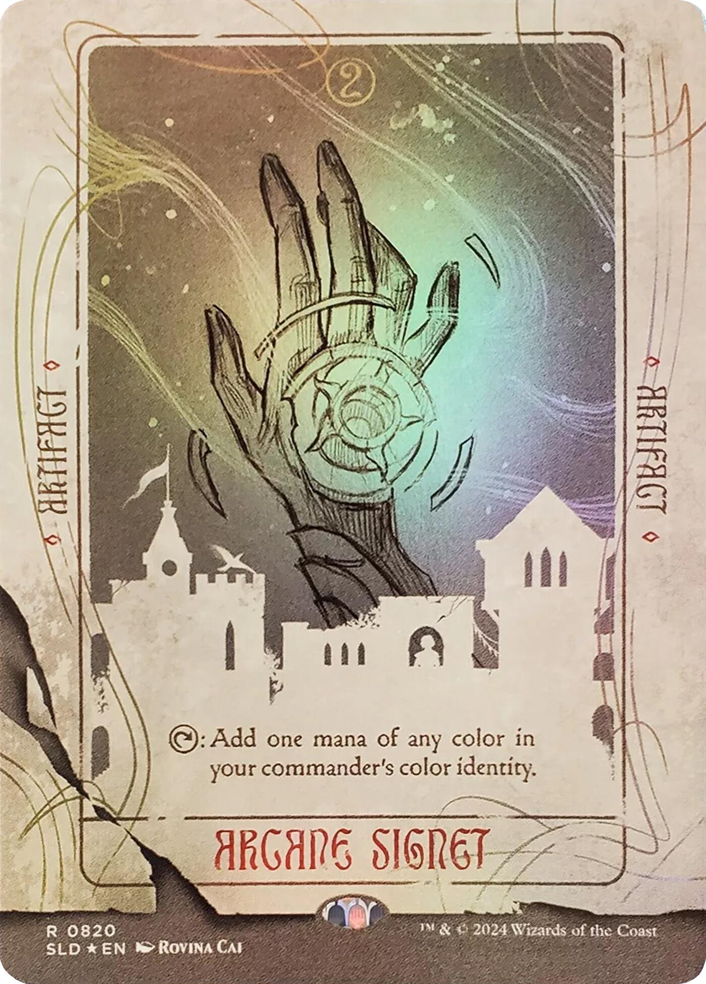 Arcane Signet (0820) (Rainbow Foil) [Secret Lair Drop Series] | Rock City Comics