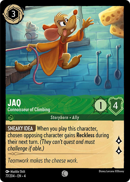 Jaq - Connoisseur of Climbing (77/204) [Ursula's Return] | Rock City Comics