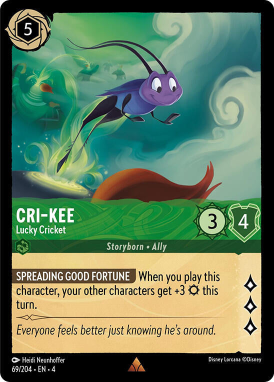 Cri-Kee - Lucky Cricket (69/204) [Ursula's Return] | Rock City Comics