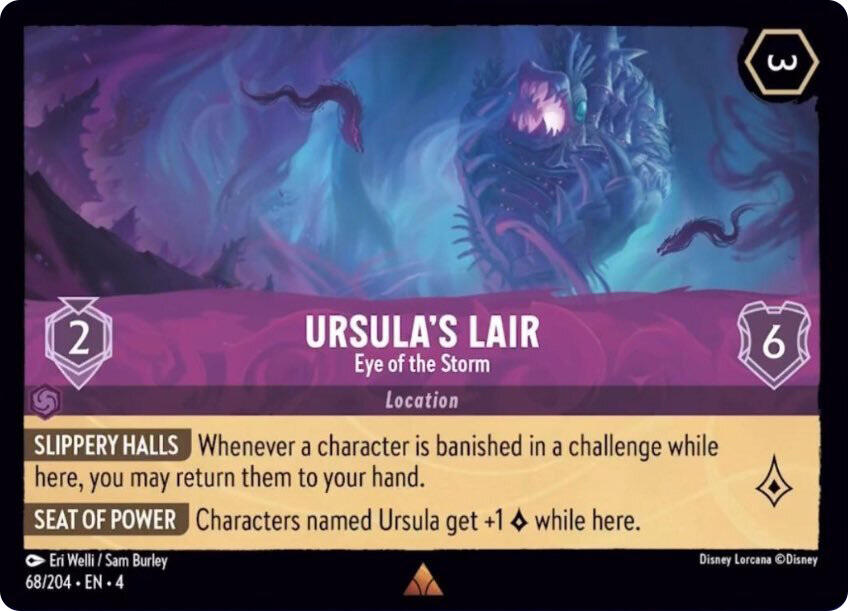 Ursula's Lair - Eye of the Storm (68/204) [Ursula's Return] | Rock City Comics