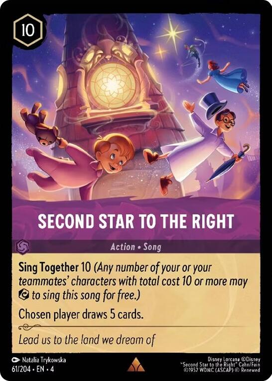 Second Star to the Right (61/204) [Ursula's Return] | Rock City Comics
