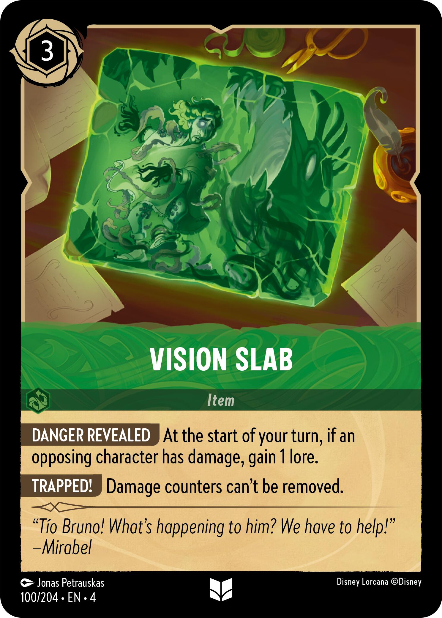Vision Slab (100/204) [Ursula's Return] | Rock City Comics
