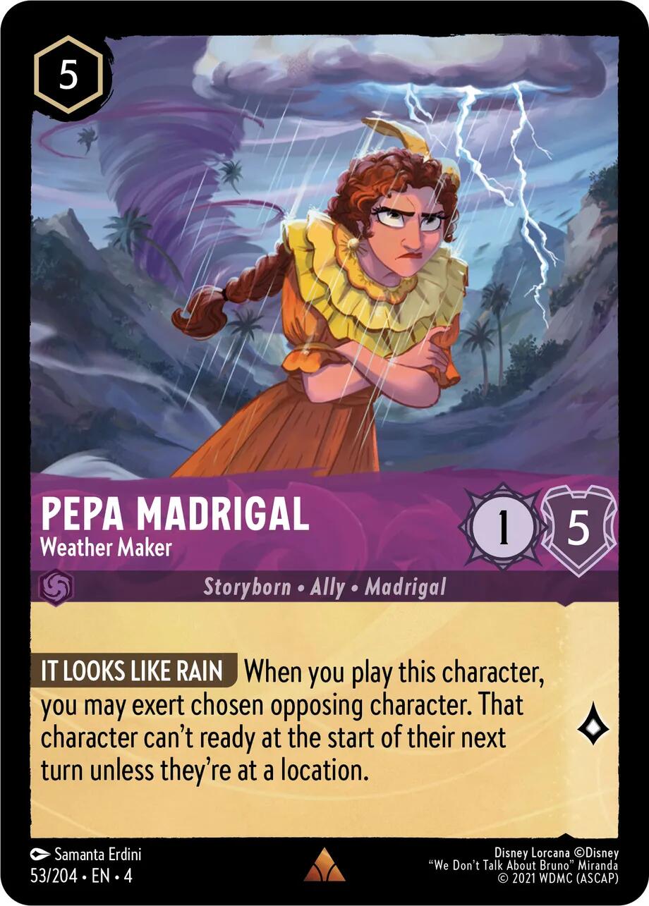 Pepa Madrigal - Weather Maker (53/204) [Ursula's Return] | Rock City Comics