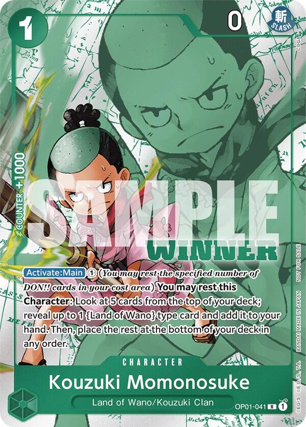 Kouzuki Momonosuke (Winner Pack Vol. 7) [One Piece Promotion Cards] | Rock City Comics