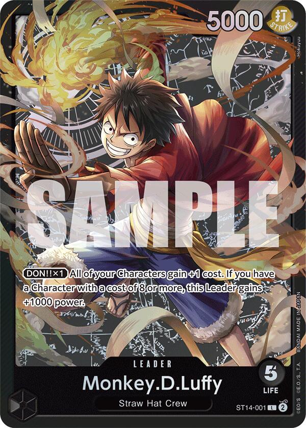 Monkey.D.Luffy (001) [Starter Deck: 3D2Y] | Rock City Comics