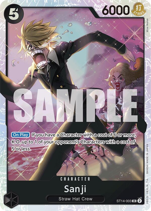 Sanji [Starter Deck: 3D2Y] | Rock City Comics