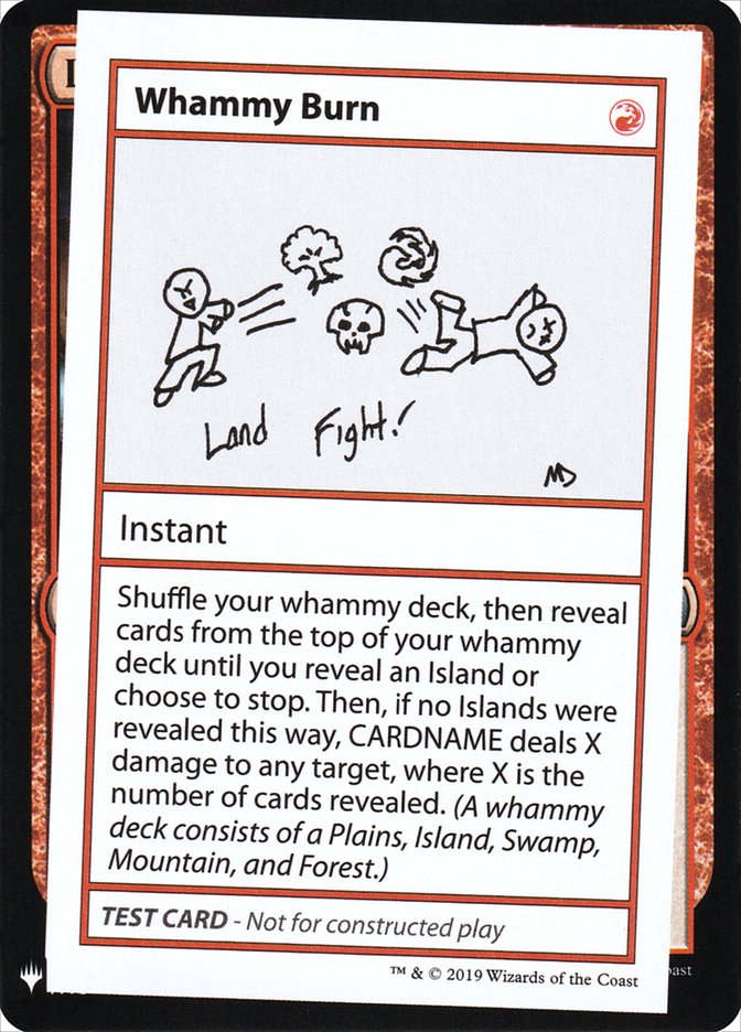 Whammy Burn [Mystery Booster Playtest Cards] | Rock City Comics