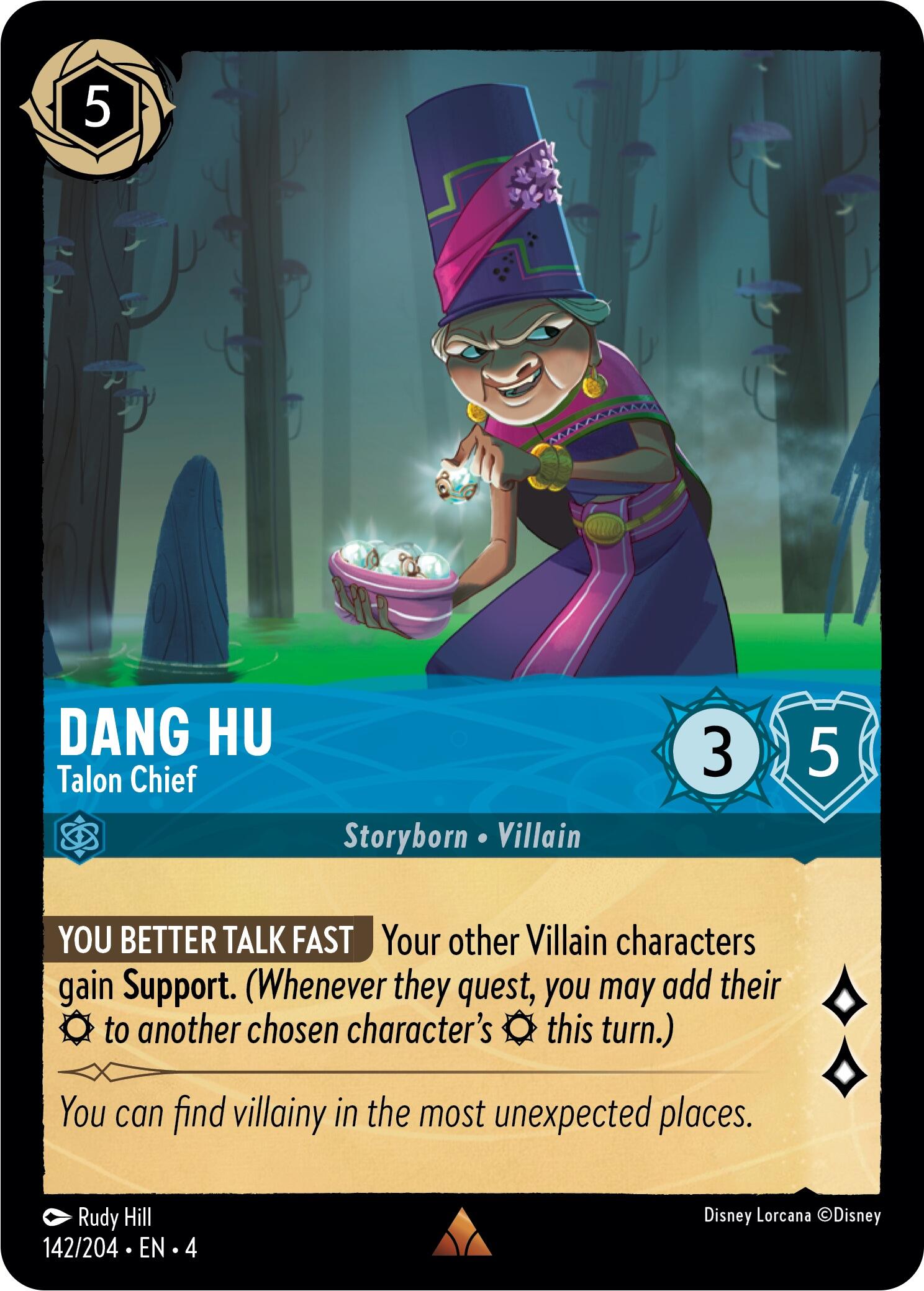Dang Hu - Talon Chief (142/204) [Ursula's Return] | Rock City Comics