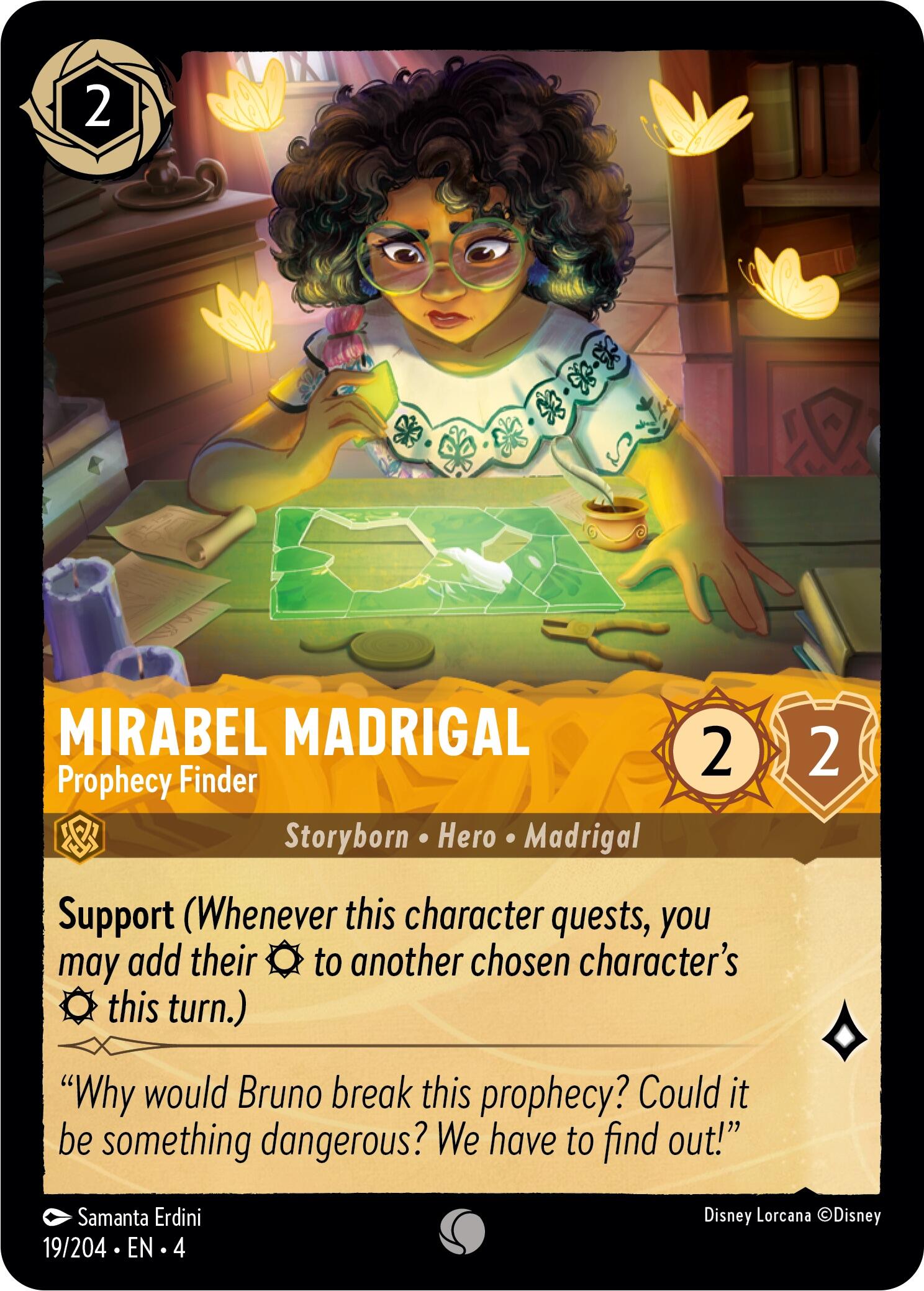 Mirabel Madrigal - Prophecy Finder (19/204) [Ursula's Return] | Rock City Comics