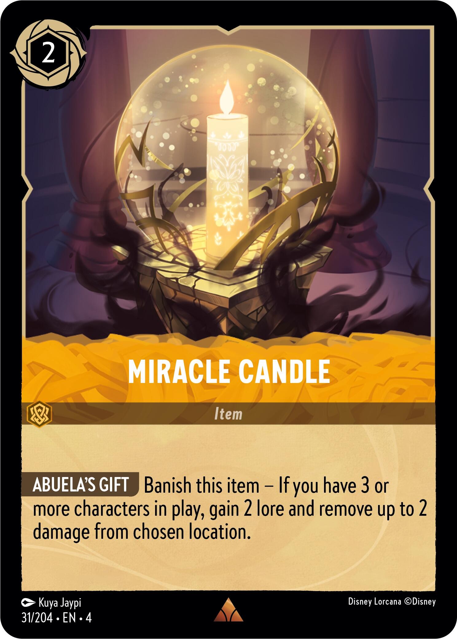 Miracle Candle (31/204) [Ursula's Return] | Rock City Comics