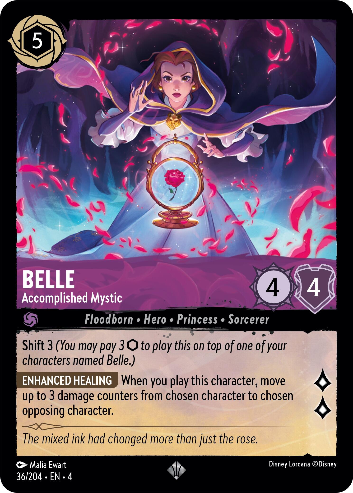 Belle - Accomplished Mystic (36/204) [Ursula's Return] | Rock City Comics