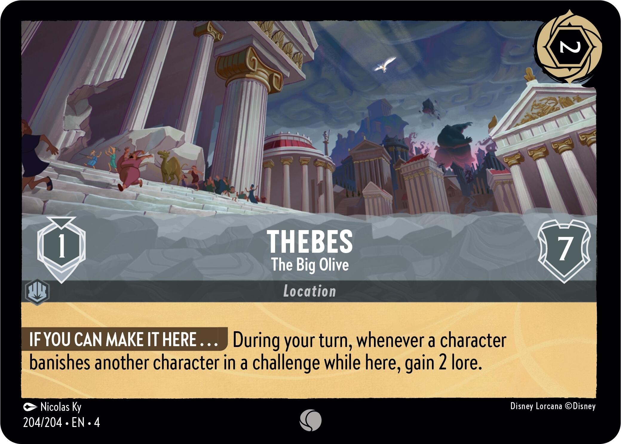 Thebes - The Big Olive (204/204) [Ursula's Return] | Rock City Comics