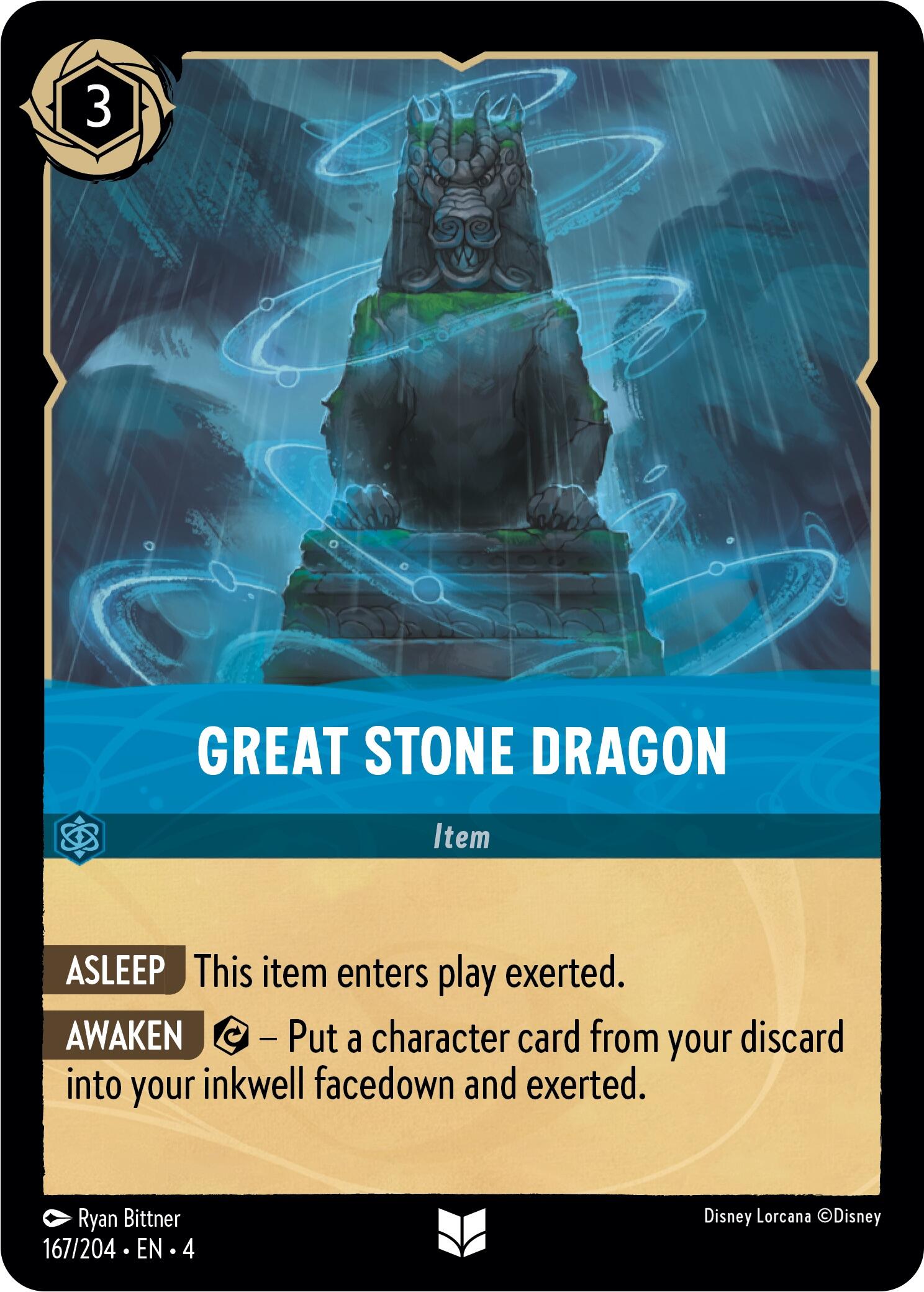 Great Stone Dragon (167/204) [Ursula's Return] | Rock City Comics