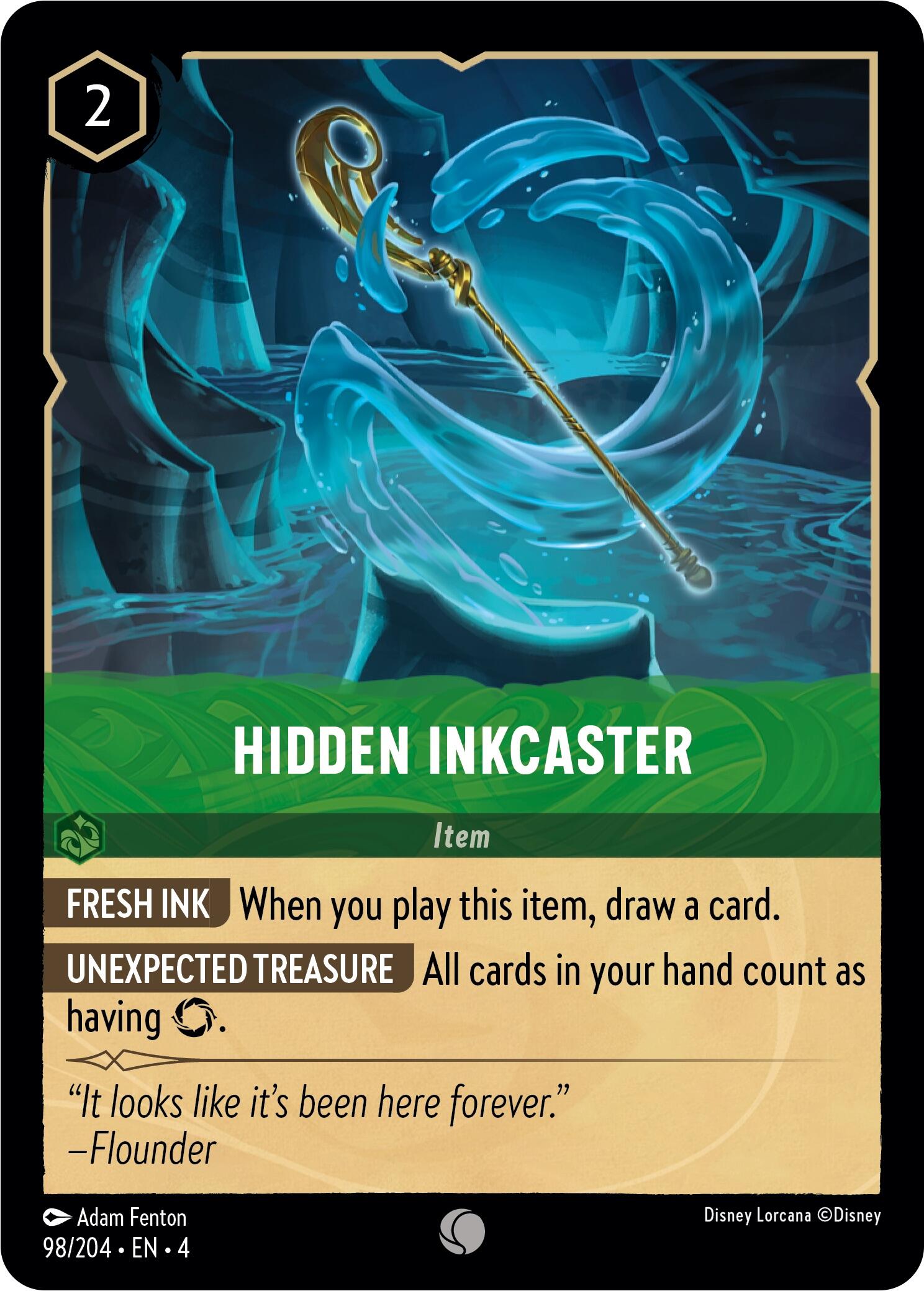 Hidden Inkcaster (98/204) [Ursula's Return] | Rock City Comics
