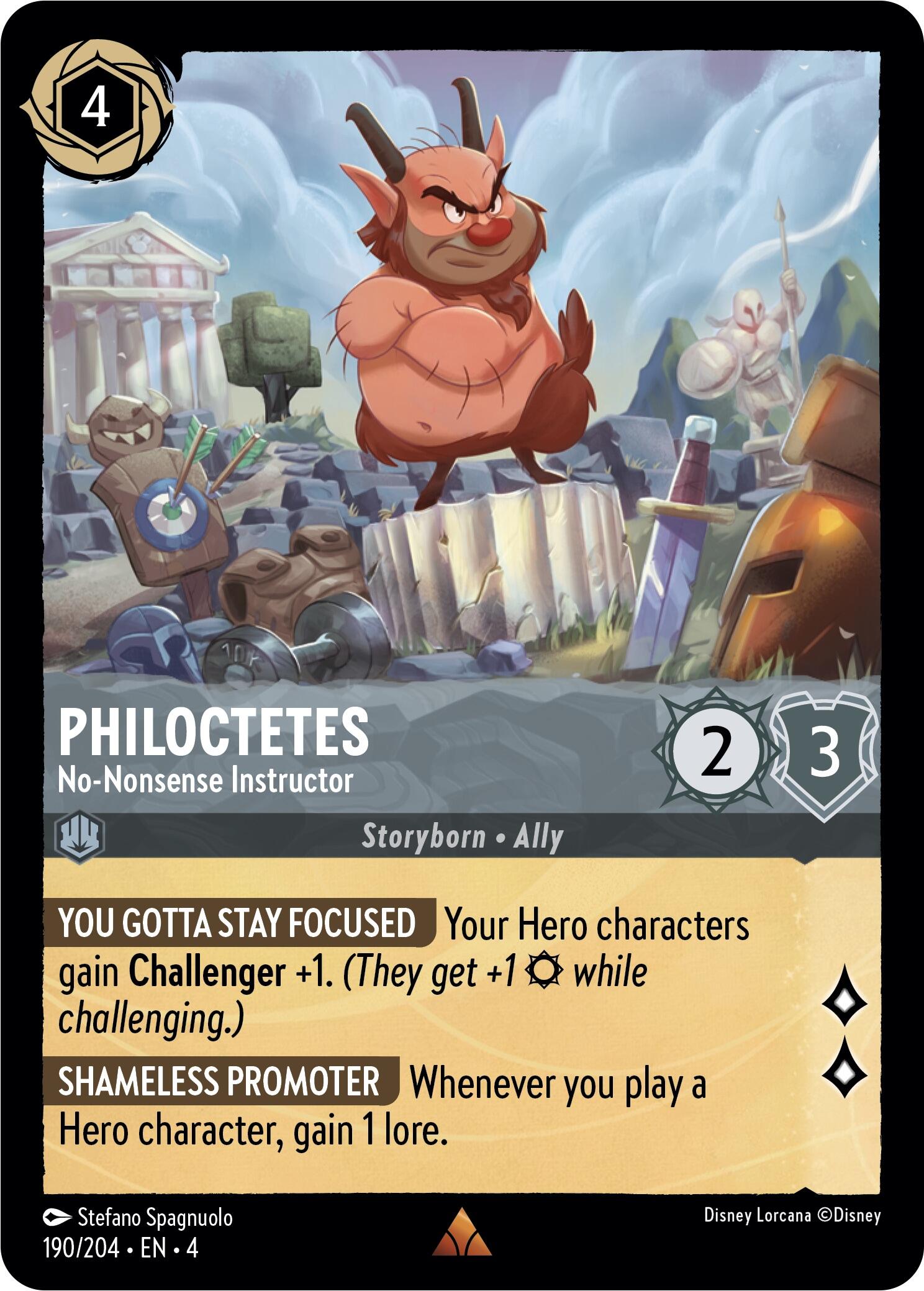 Philoctetes - No-Nonsense Instructor (190/204) [Ursula's Return] | Rock City Comics