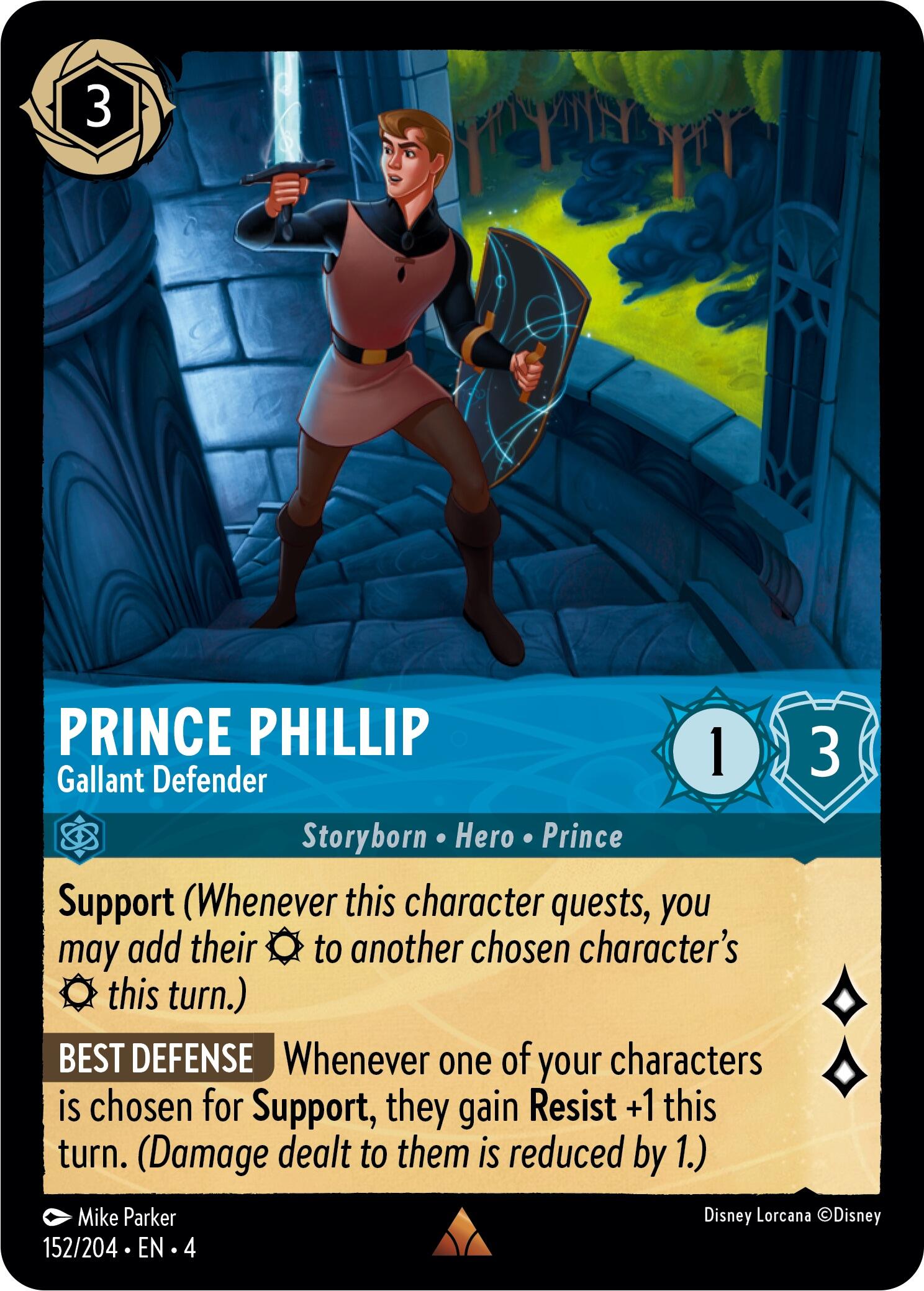 Prince Phillip - Gallant Defender (152/204) [Ursula's Return] | Rock City Comics