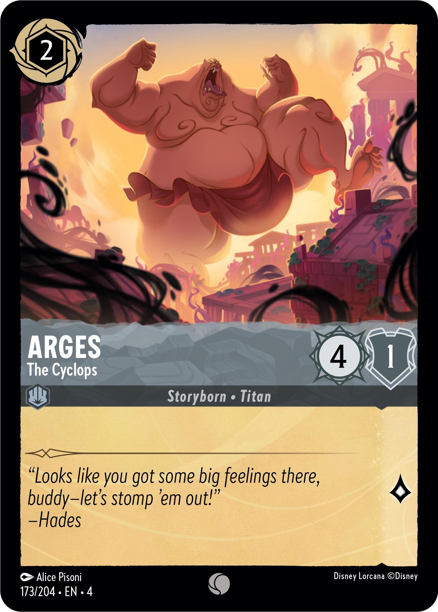 Arges - The Cyclops (173/204) [Ursula's Return] | Rock City Comics