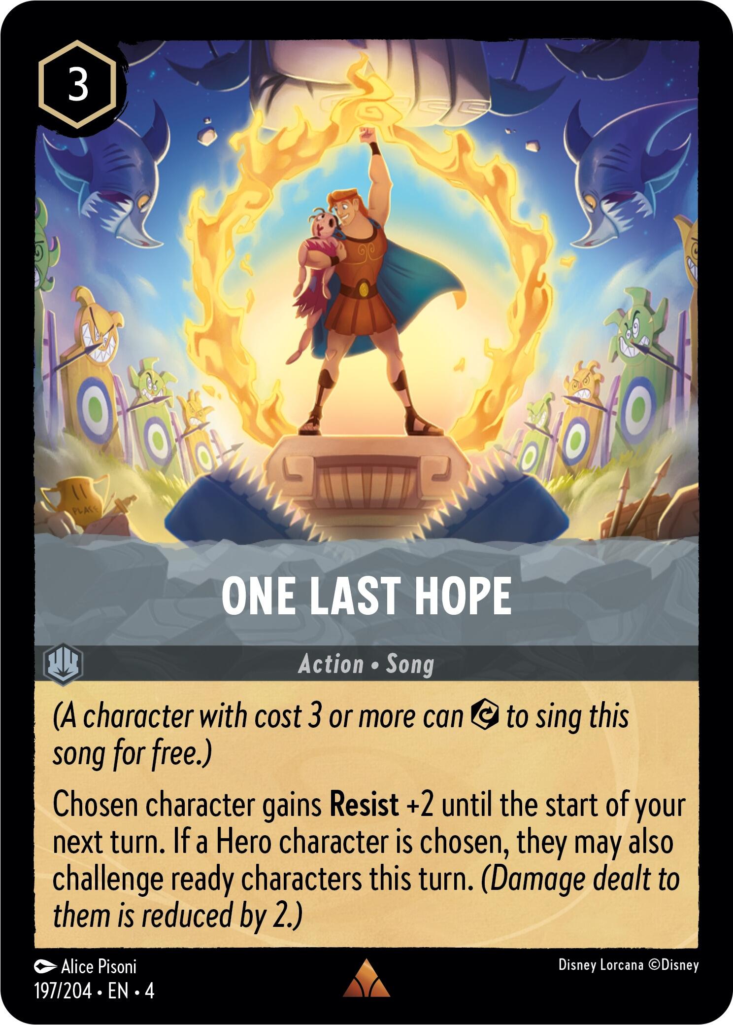 One Last Hope (197/204) [Ursula's Return] | Rock City Comics