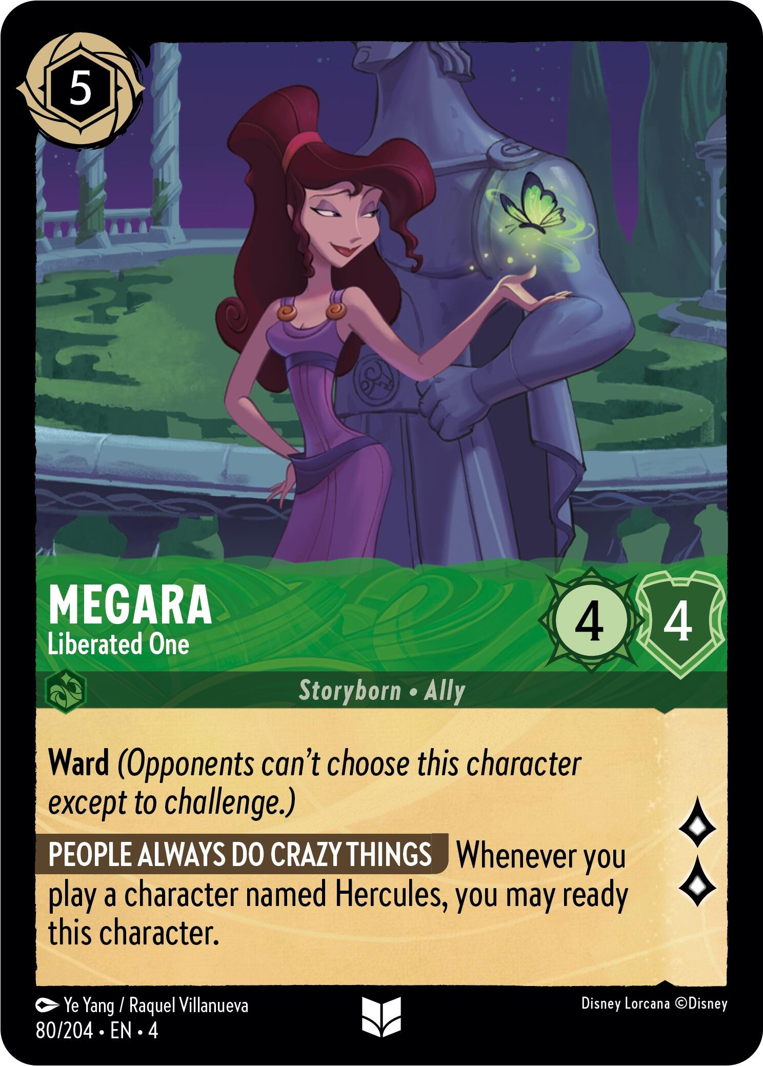 Megara - Liberated One (80/204) [Ursula's Return] | Rock City Comics