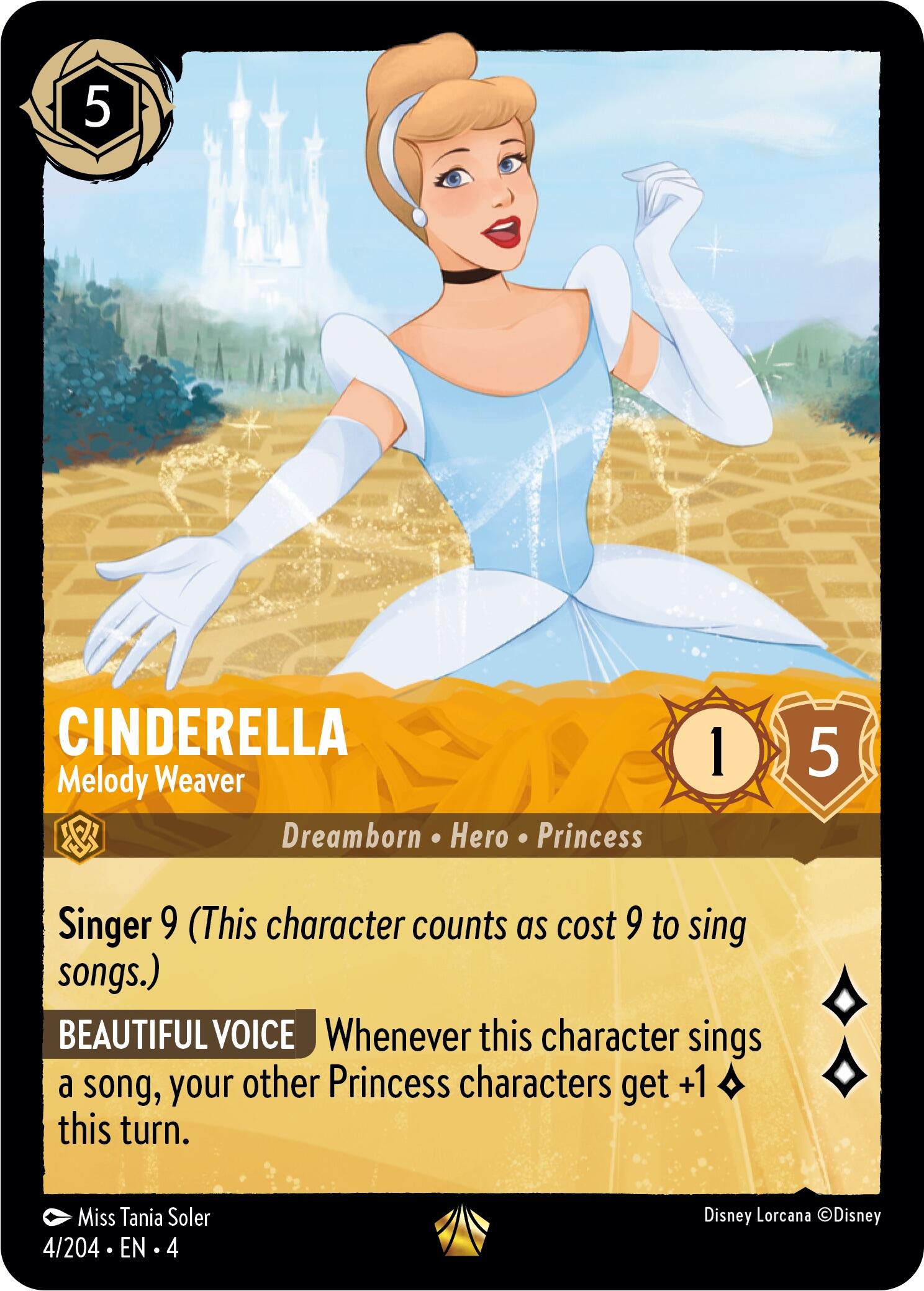 Cinderella - Melody Weaver (4/204) [Ursula's Return] | Rock City Comics