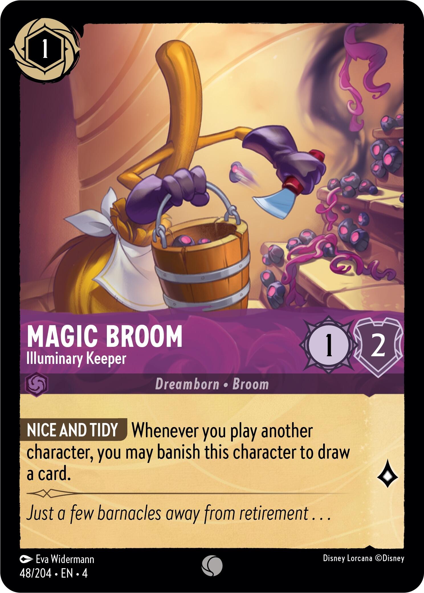 Magic Broom - Illuminary Keeper (48/204) [Ursula's Return] | Rock City Comics