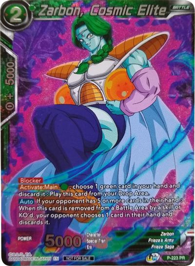 Zarbon, Cosmic Elite (Player's Choice) (P-223) [Promotion Cards] | Rock City Comics