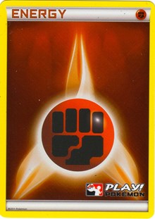 Fighting Energy (2011 Play Pokemon Promo) [League & Championship Cards] | Rock City Comics