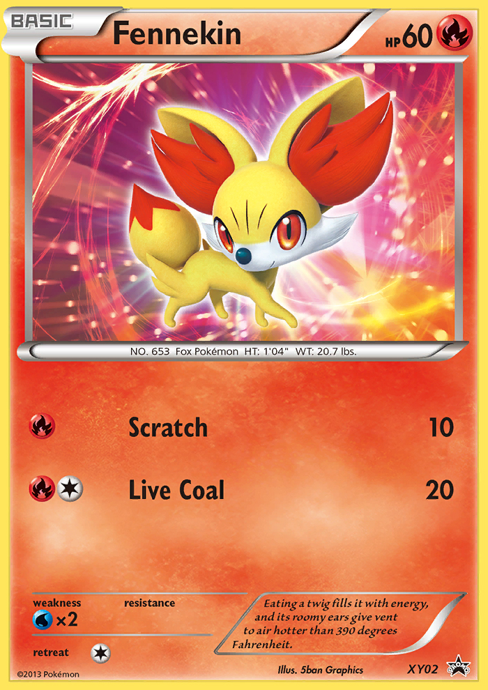 Fennekin (XY02) [XY: Black Star Promos] | Rock City Comics