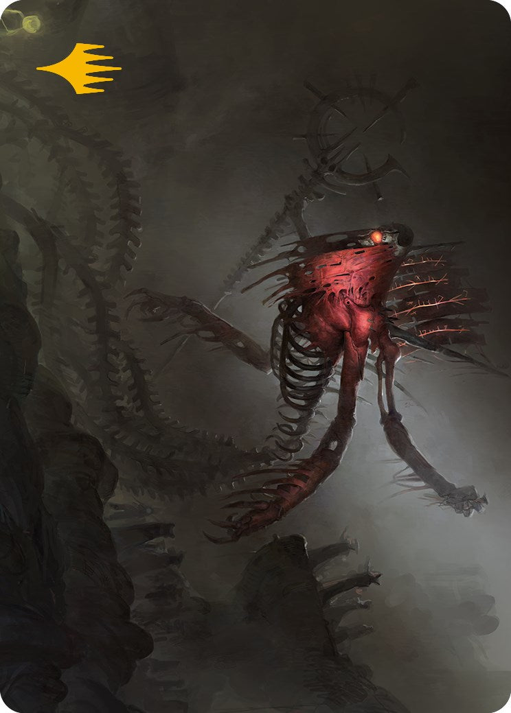 Drivnod, Carnage Dominus Art Card (Gold-Stamped Signature) [Phyrexia: All Will Be One Art Series] | Rock City Comics