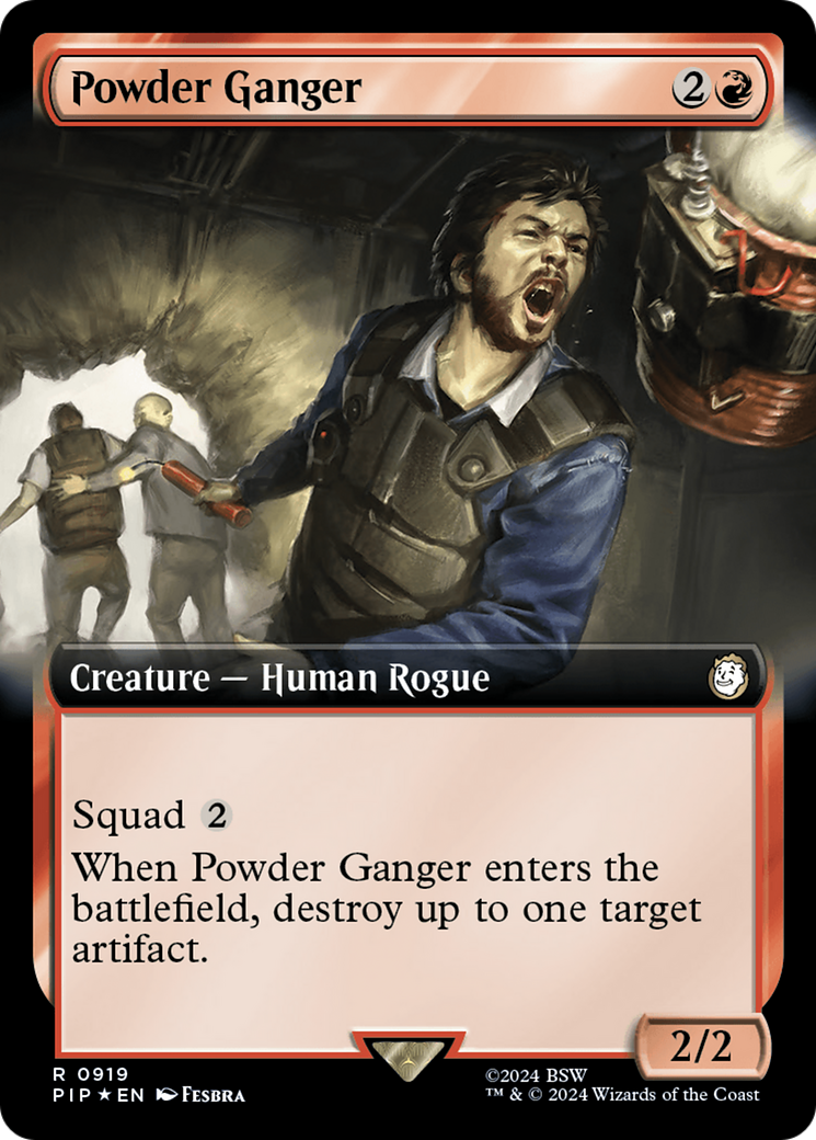 Powder Ganger (Extended Art) (Surge Foil) [Fallout] | Rock City Comics