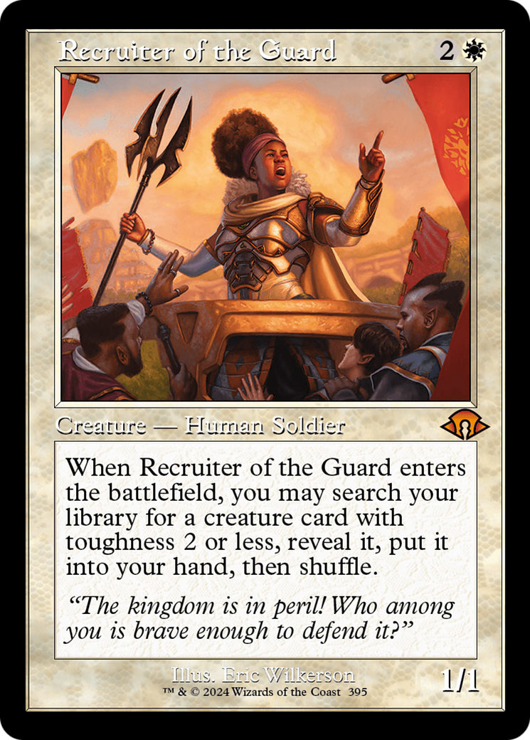Recruiter of the Guard (Retro) [Modern Horizons 3] | Rock City Comics