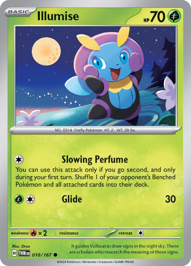 Illumise (010/167) [Scarlet & Violet: Twilight Masquerade] | Rock City Comics