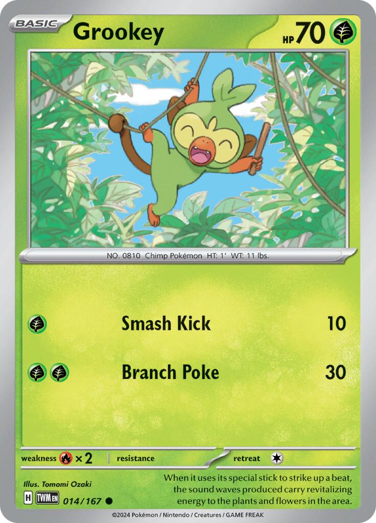 Grookey (014/167) [Scarlet & Violet: Twilight Masquerade] | Rock City Comics