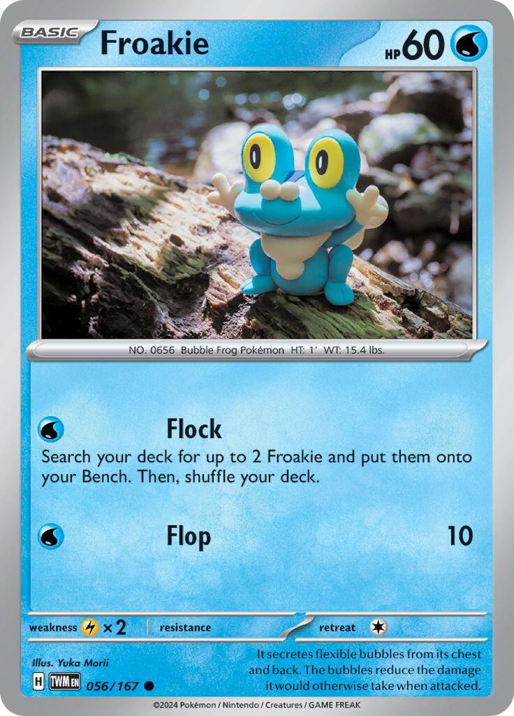 Froakie (056/167) [Scarlet & Violet: Twilight Masquerade] | Rock City Comics