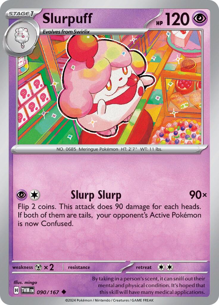 Slurpuff (090/167) [Scarlet & Violet: Twilight Masquerade] | Rock City Comics